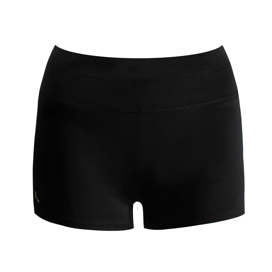 CHAMPRO Set Ladies Polyester/Spandex Volleyball Short - 2.5 Inseam Black