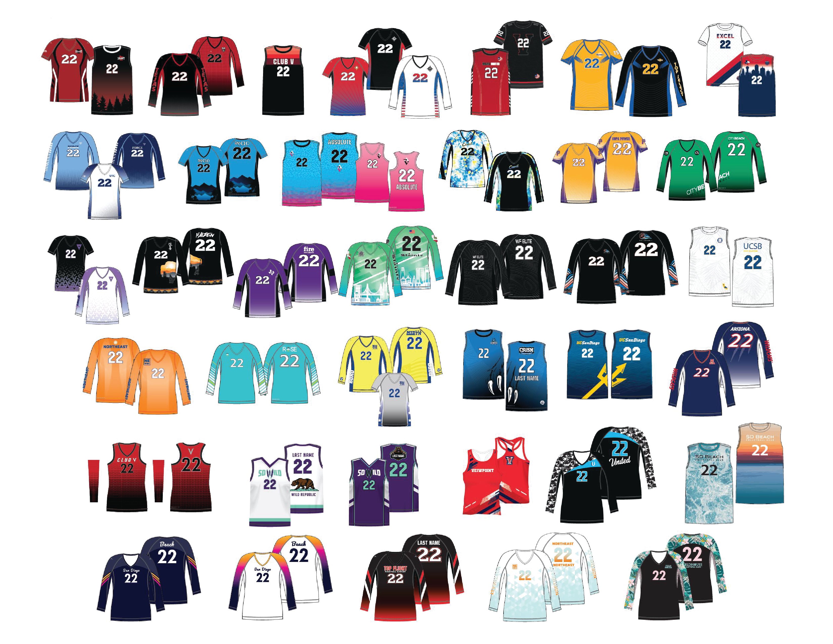 Unveiling The Art And Science Of Sublimated Girls Volleyball Jerseys ...