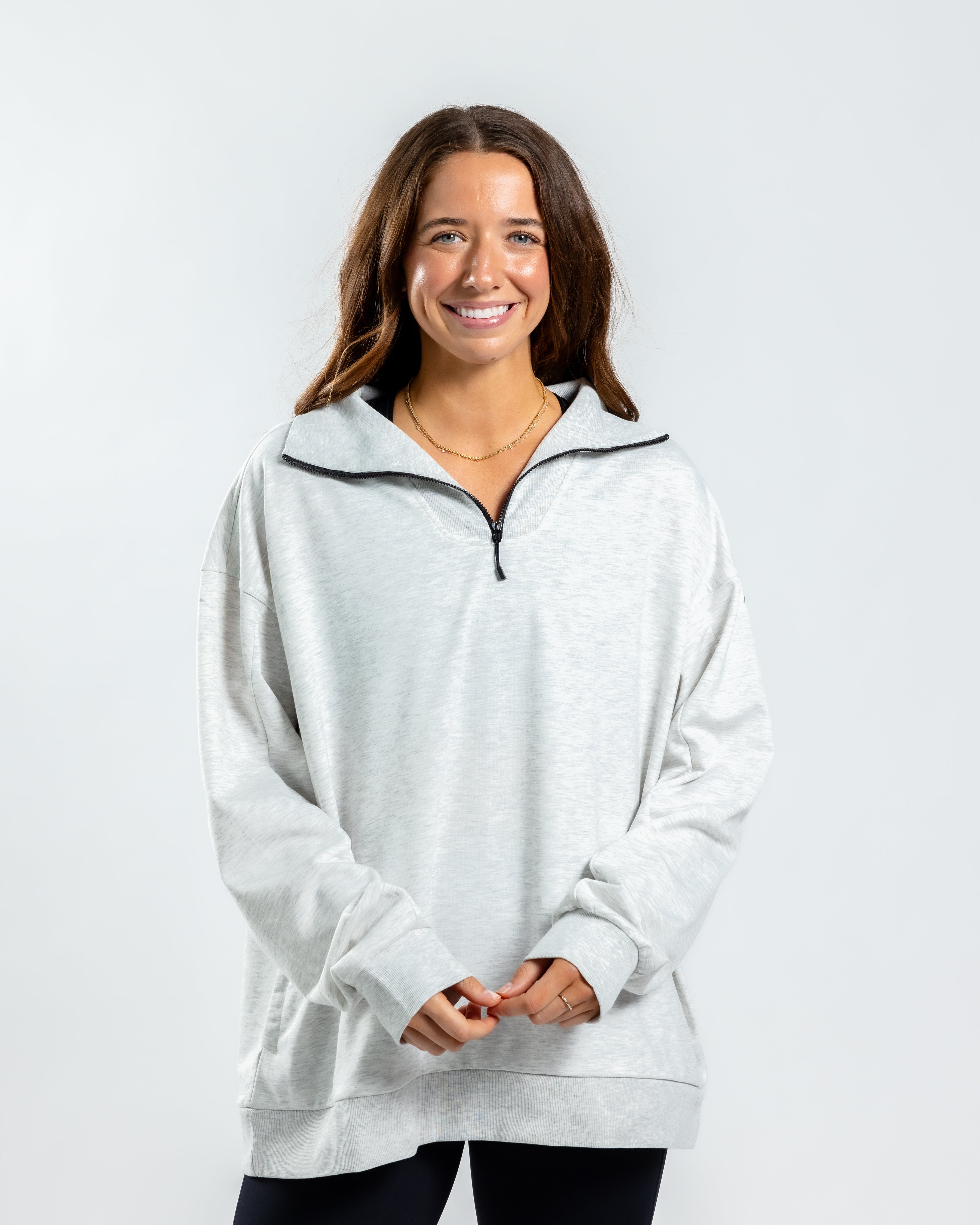 Ribbed 1/4 Zip Volleyball Jacket